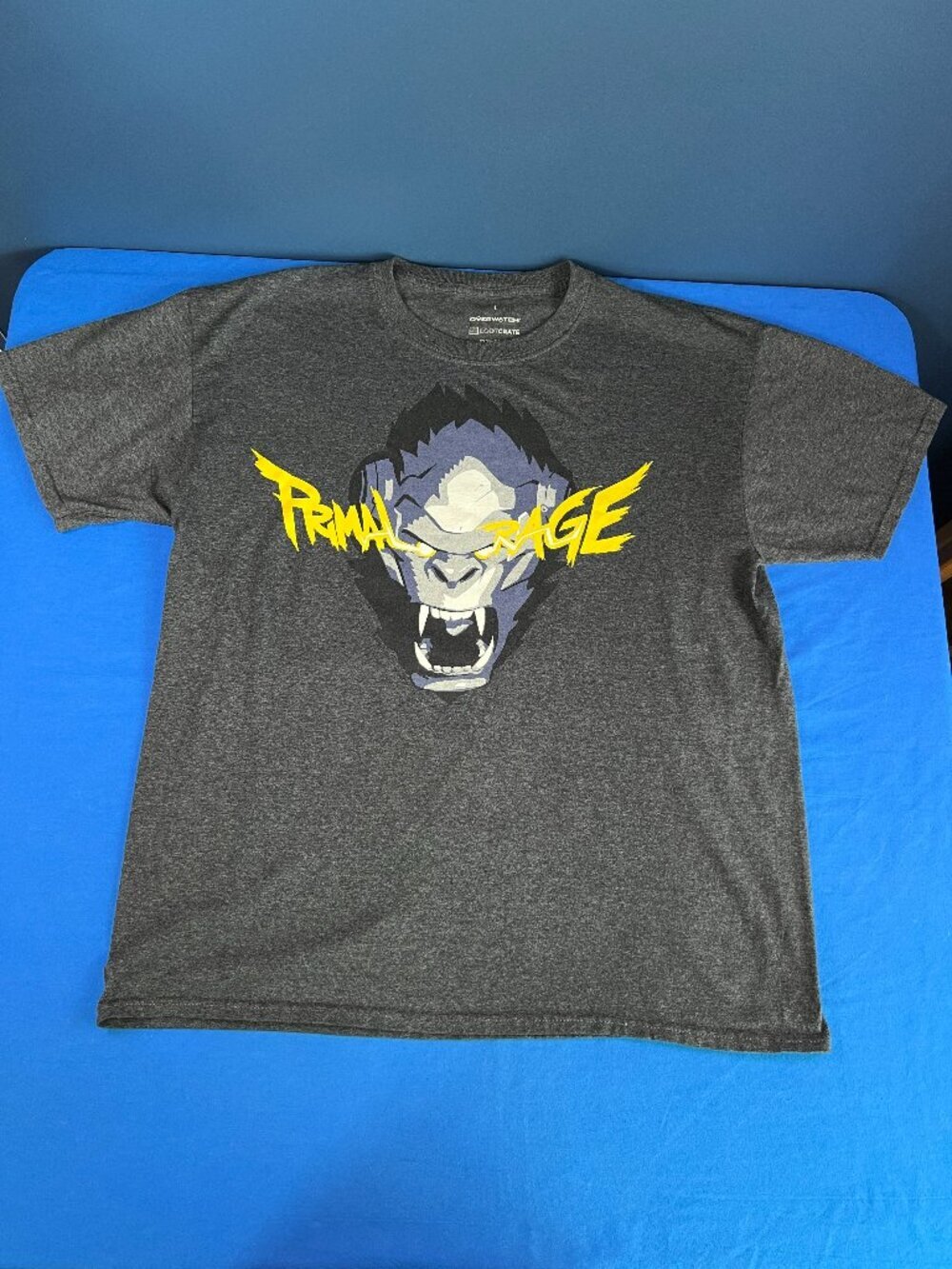 Loot Crate Exclusive Winston from Overwatch Primal Rage T-Shirt Size Large